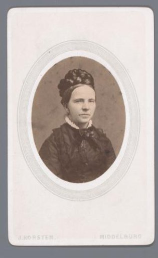Portrait of an unknown woman