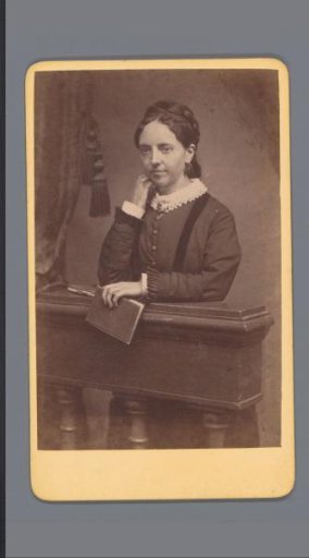 Portrait of an Unknown Woman, Leaning over a Balustrade with a Book in Her Hands