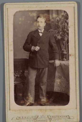 Portrait of an Unknown Standing Man