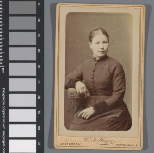 Portrait of an Unknown Seated Woman