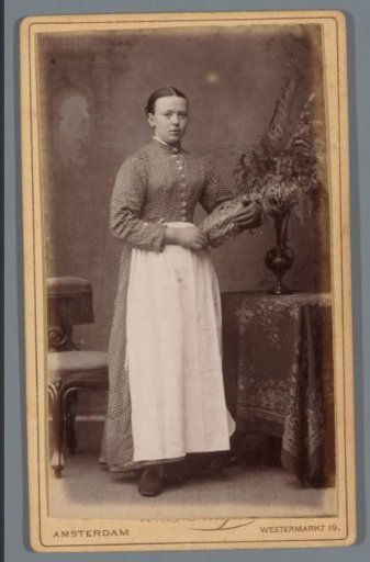 Carte-de-visite Portraits of Domestic Workers