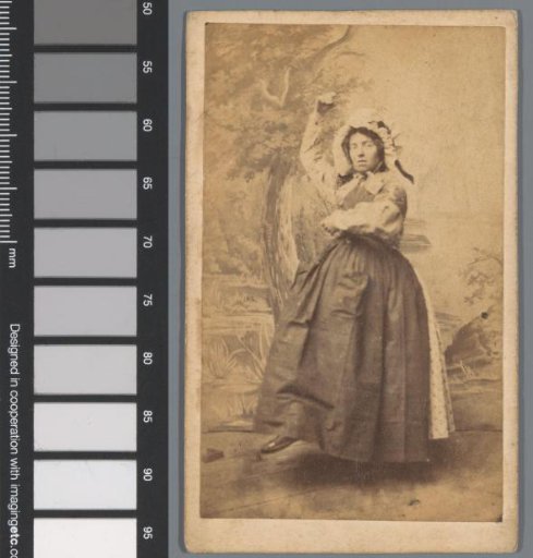 Portrait of an Unknown Dancing Woman