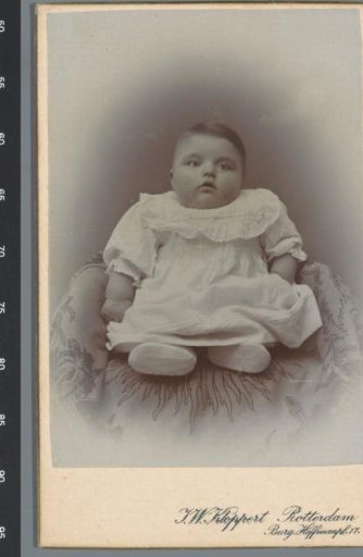 Portrait of an unknown baby