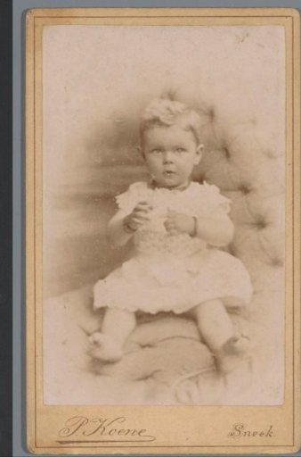 Portrait of an unknown child