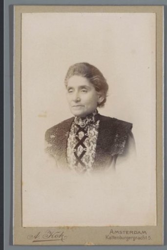 Portrait of an unknown old woman