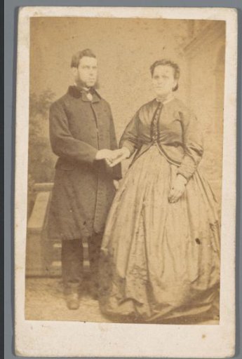 Portrait of the couple Van Leeuwen