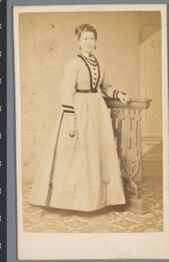 Portrait of an unknown young woman