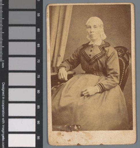 Portrait of an unknown woman in Frisian costume