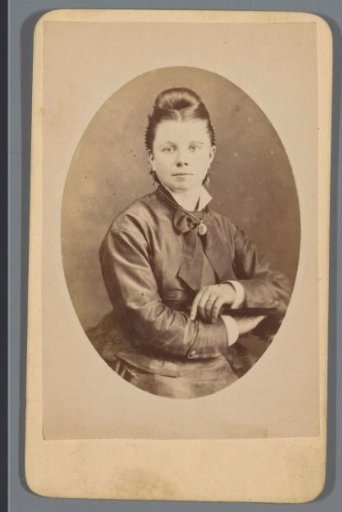 Portrait of an unknown young woman