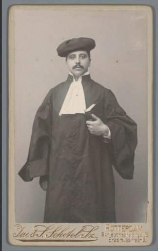 Portrait of an unknown judge