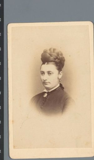 Portrait of an Unknown Woman with Braided Hair