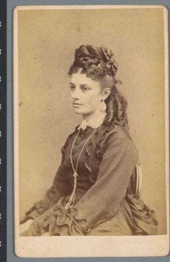 Portrait of an unknown young woman