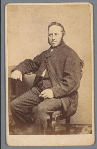 Portrait of an unknown seated man