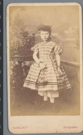 Portrait of an unknown girl