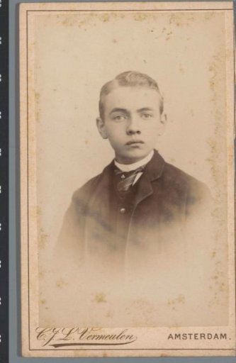 Portrait of an unknown boy