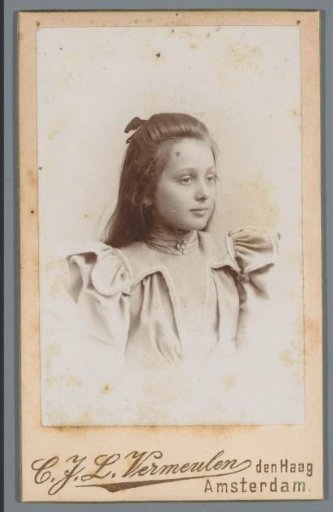Portrait of an unknown girl