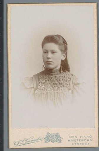 Portrait of an unknown girl