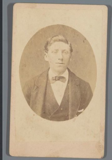 Portrait of an unknown man