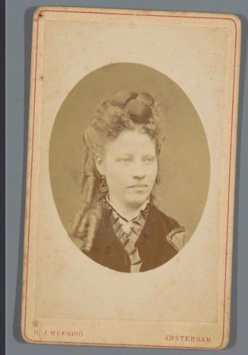 Portrait of an unknown woman