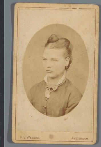 Portrait of an unknown woman