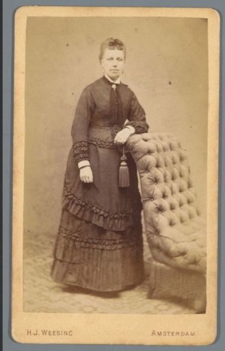 Portrait of an Unknown Woman by a Chair