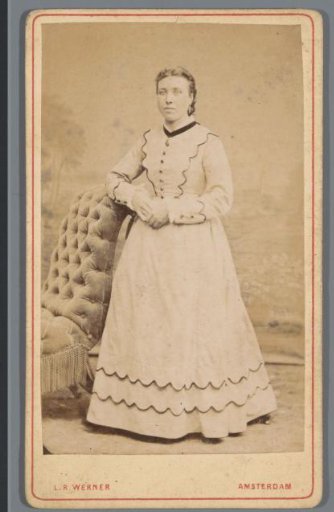 Portrait of an Unknown Woman by a Chair