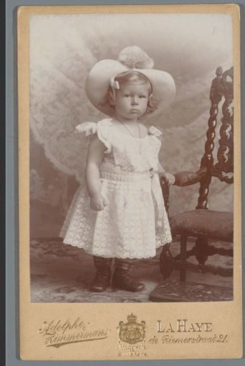 Portrait of Marcel Bowi, 18 Months Old