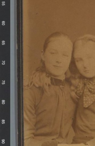 Portrait of Two Unknown Girls