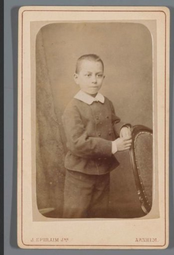Portrait of an unknown boy