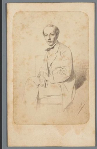 Photographic Reproduction of a Drawing of Abel Sejourné