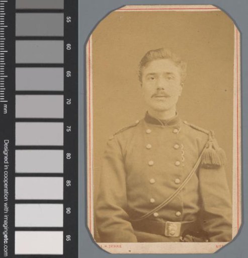 Portrait of an Unknown Man in Uniform