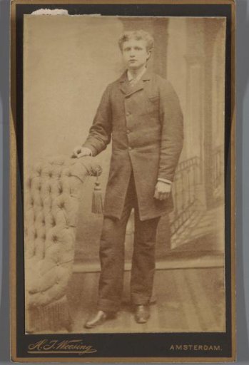 Portrait of an Unknown Young Man at an Armchair
