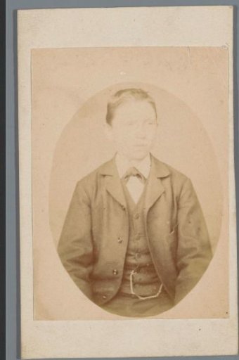 Portrait of an unknown boy