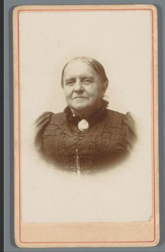 Portrait of an unknown old woman