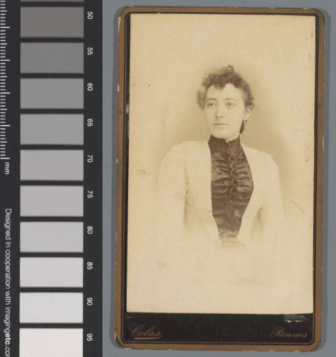 Portrait of an unknown young man in uniform, identified as Paul Leray