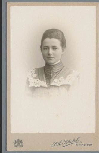 Portrait of an unknown young woman