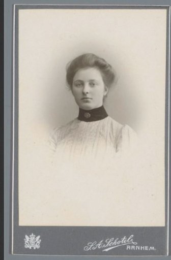 Portrait of Bertha Meijeringh