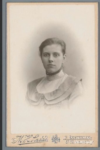Portrait of an unknown woman