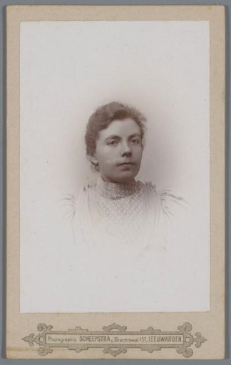 Portrait of an unknown woman