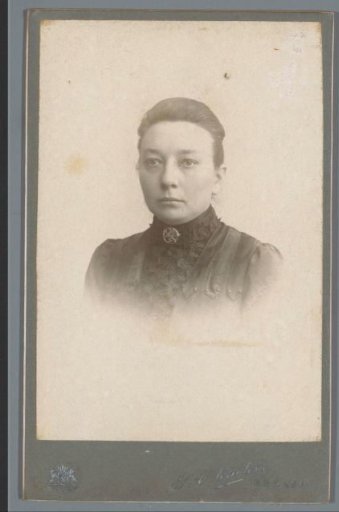 Portrait of an unknown woman