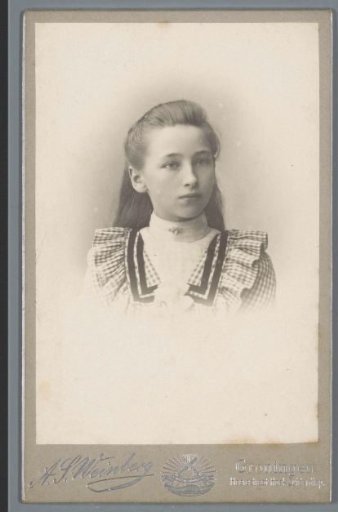 Portrait of an unknown girl