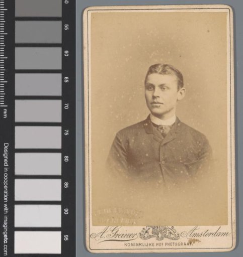 Portrait of an unknown young man