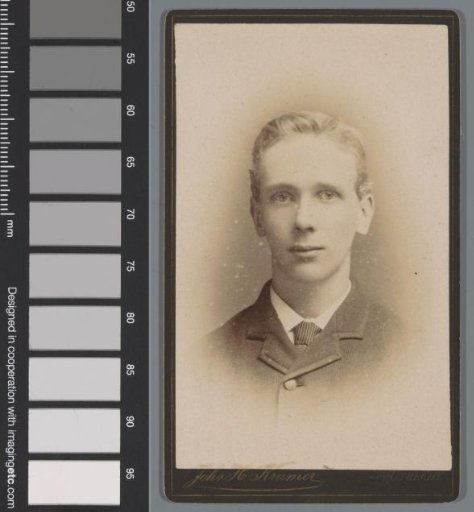 Portrait of an unknown young man
