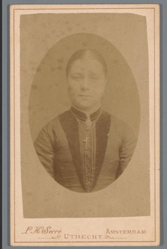 Portrait of an unknown woman