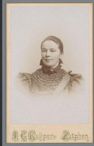Portrait of an unknown woman