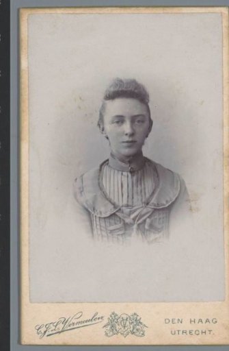 Portrait of an unknown young woman