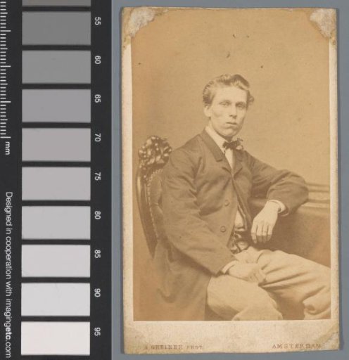 Portrait of a young man, designated as Schouten, 19 years old