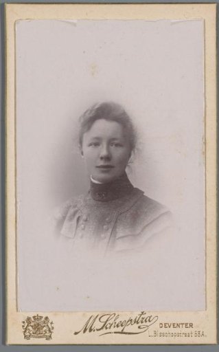 Portrait of an unknown young woman