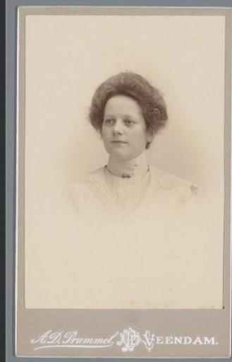 Portrait of an unknown woman
