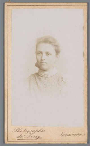 Portrait of an unknown young woman